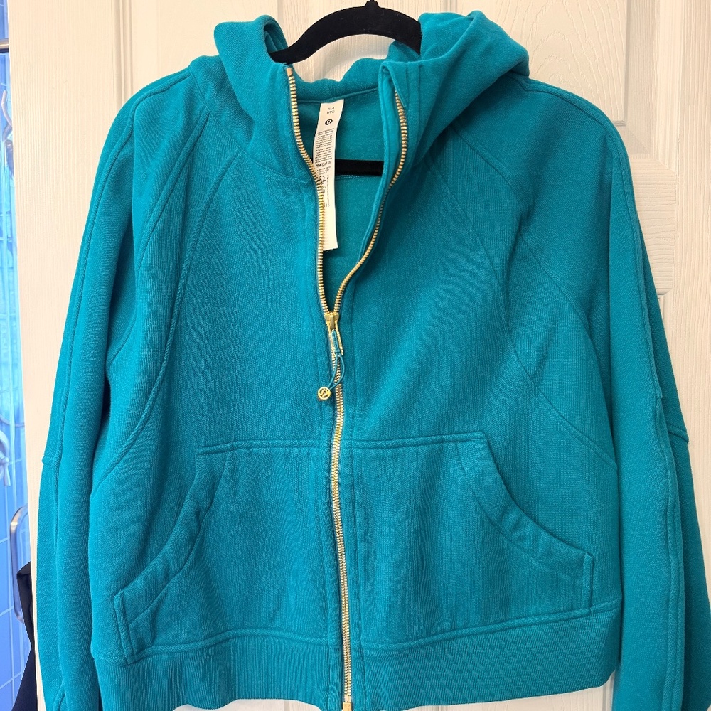 Lululemon crop zip hoodie